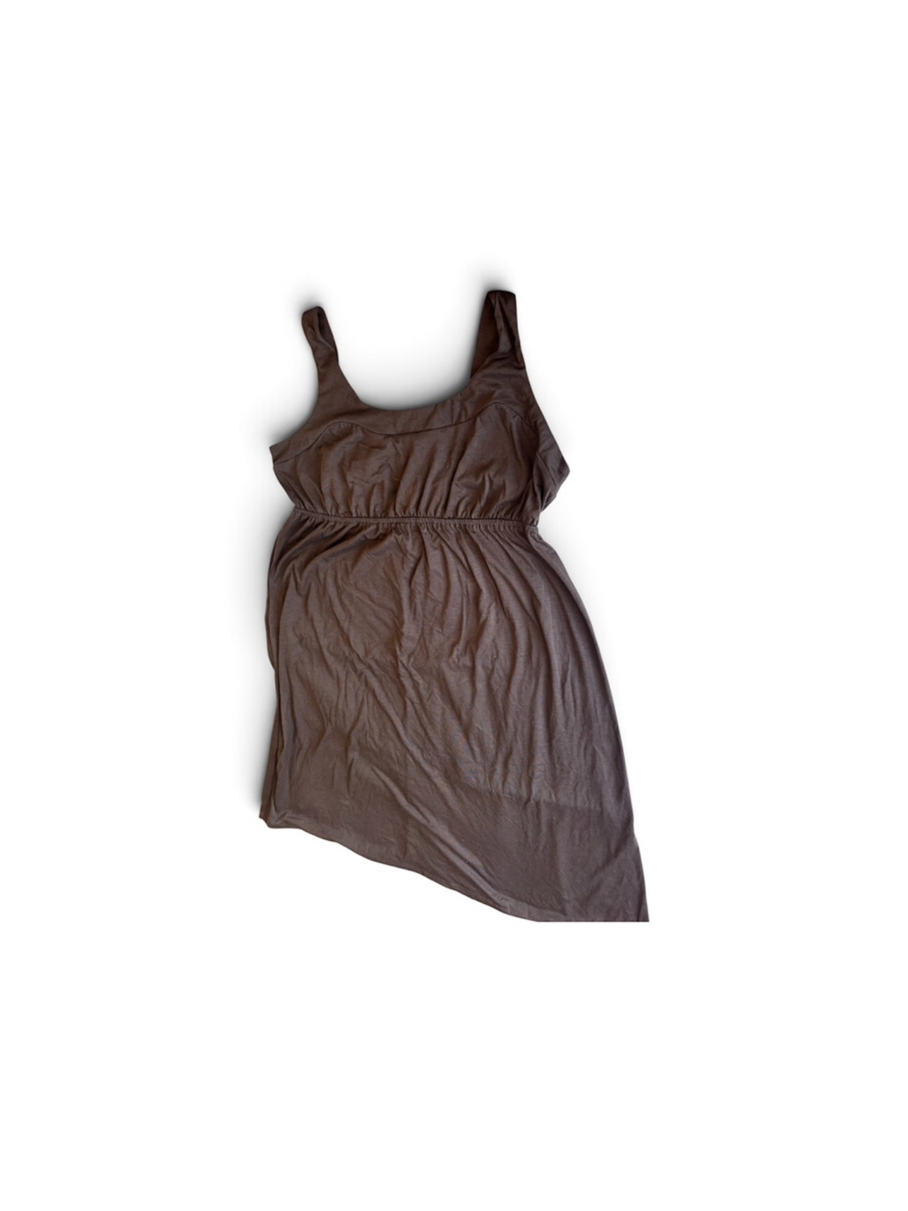 Comfort Stretch Scoop-Neck Chemise in Brown